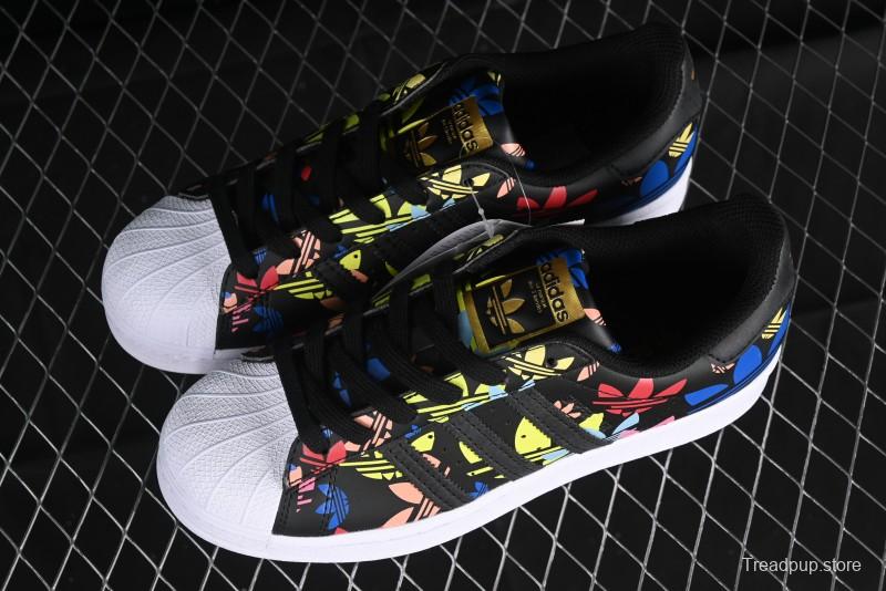 Adidas Superstar H00182 Casual Sneakers with Shell Toe Design - H00182