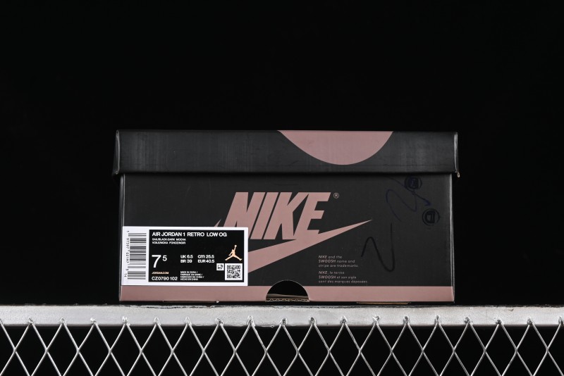 Nike Air Jordan 1 Low OG AJ1 Mocha Retro Basketball Shoes - CZ0790-102