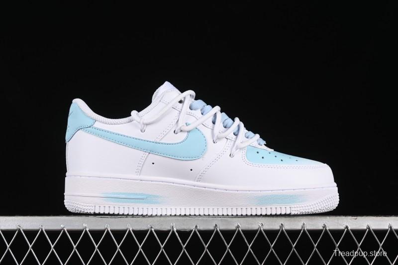 Nike Air Force 1 '07 Low Custom Anime Themed Spray Painting Romantic Whisper Casual Sneakers - ZH0316-028