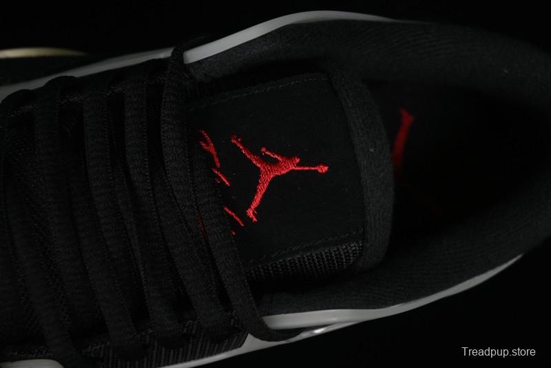 Nike Air Jordan 4 Remastered Sneakers in Black with Textile Mesh, Leather and Suede - FQ7939-006