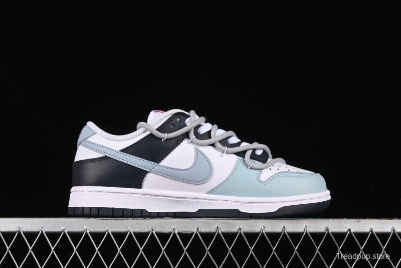 Nike Dunk Low Retro SB Graffiti Strap Casual Skate Shoes - FB9109-401