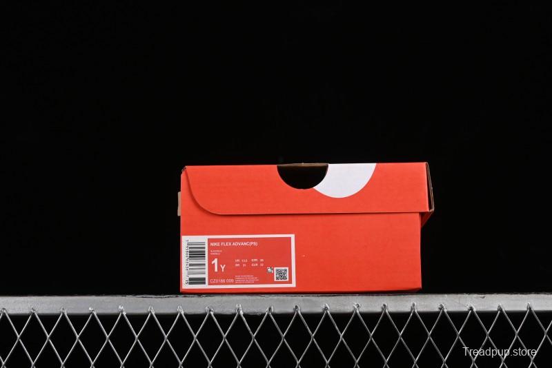 Nike Flex Advance Hook and Loop Breathable Soft Lightweight Kids Shoes - CZ0186-009