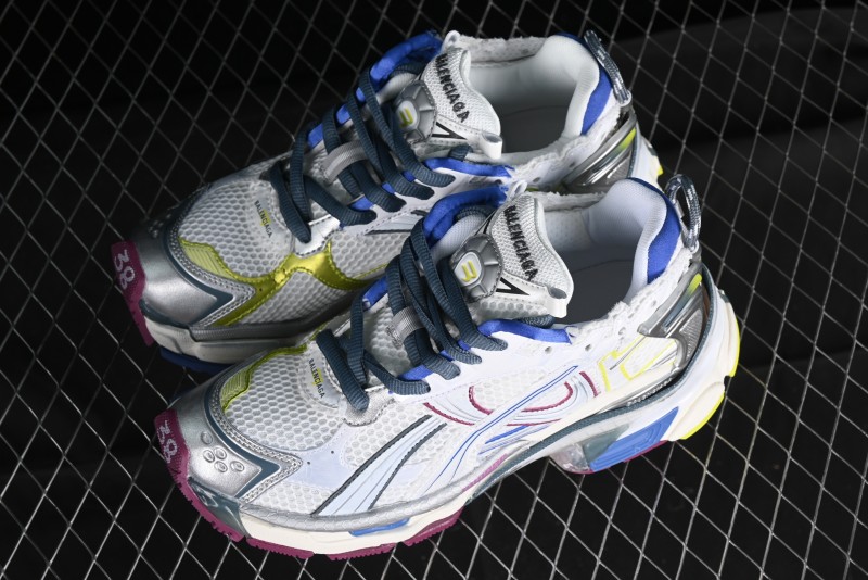 Balenciaga Runner Kith Four Color Retro Casual Shoes - W3RNY0328
