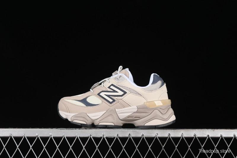 New Balance 9060 Series Kids Hook and Loop Sneakers - PV9060EB