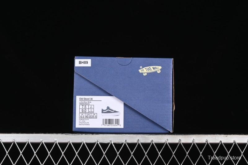 Vans Old Skool 36 LX Full Suede Retro Low-Top Canvas Vulcanized Sneakers - VN000CNGCIE
