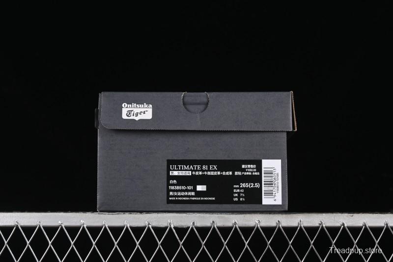 Onitsuka Tiger Ultimate 81 EX 40th Anniversary Breathable Comfort Casual Shoes - 1183B510-101