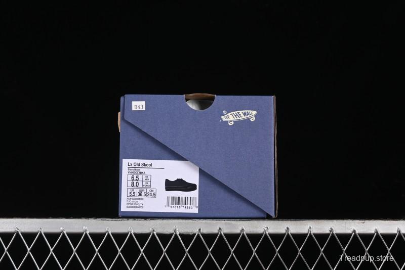 Vans Old Skool Premium Black Suede Retro Skate Shoes - VN000CXTBKA