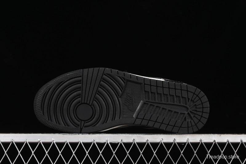 Nike Air Jordan 1 Low Retro Basketball Shoes Custom Starry Sky Design - SJ9950-012