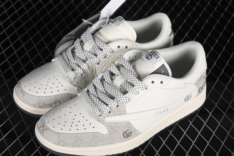 Nike Travis Scott x Fragment Design x Air Jordan 1 Low OG SP AJ1 Casual Sneakers - XZ1658-002