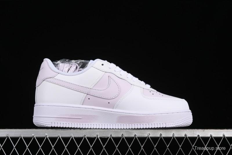 Nike Air Force 1 '07 Low Casual Sneakers with Anime-inspired White Pink Purple Spray Paint Design - CW2288-111