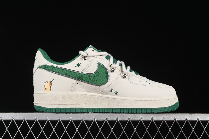 Nike Air Force 1 '07 Low x Capybara "Van Gogh" Casual Sneakers - LV0506-330