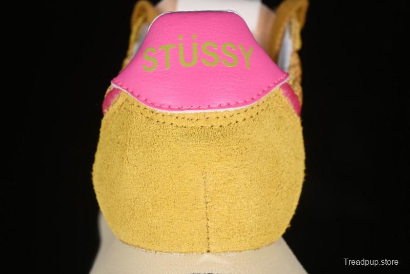 Stussy x Nike Roshe Run LD-1000 Comfortable Versatile Non-Slip Durable Waffle Low-Top Casual Running Shoes - FQ5369-700