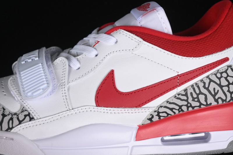Nike Air Jordan Legacy AJ312 Low Sneakers with Triple Strap Design - FQ7827-106