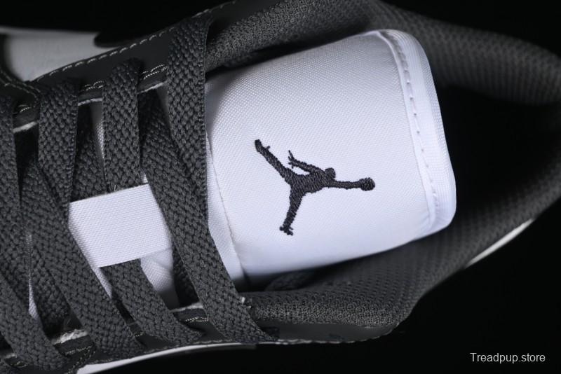 Nike Air Jordan 1 Low Iron Grey Casual Sneakers - 553558-152