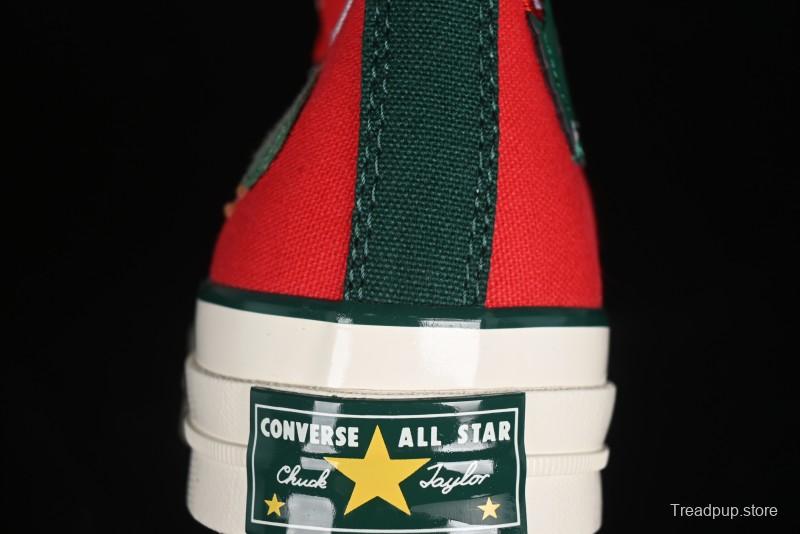Converse 1970s Christmas Theme High Top Casual Sneakers for Winter - A12454C