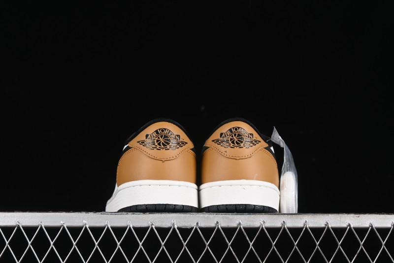 Nike Air Jordan 1 Low OG AJ1 Black Brown Low-Top Lifestyle Basketball Shoes - CZ0790-107