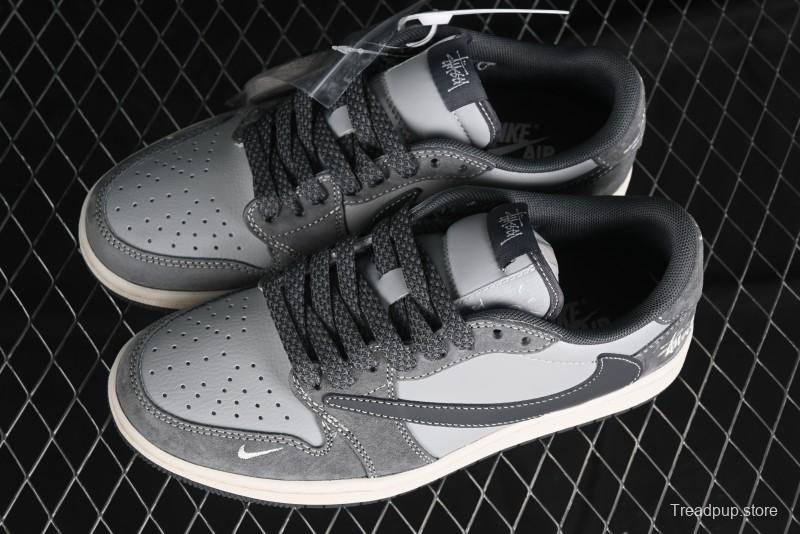 Nike Travis Scott x Fragment Design x Air Jordan 1 Low OG SP AJ1 - SJ2068-120