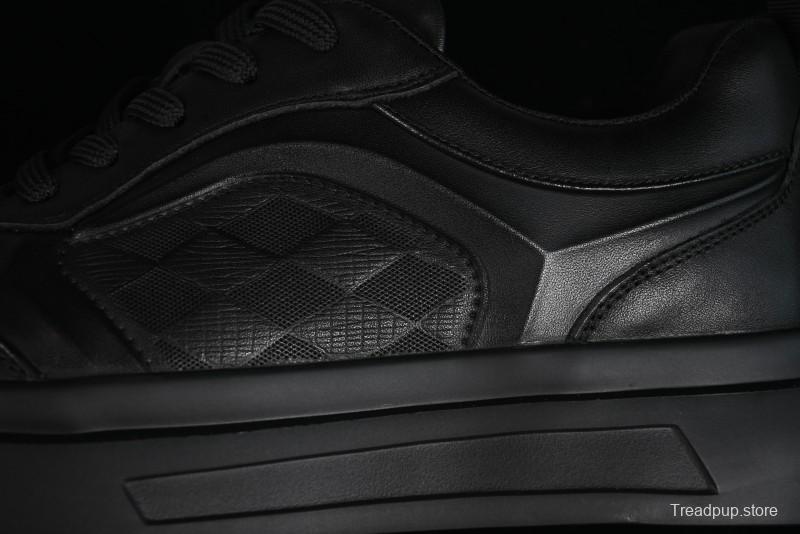 Ecco Street ACE Series Autumn New Retro Fashion Genuine Leather Platform Casual Sneakers - 63336101001