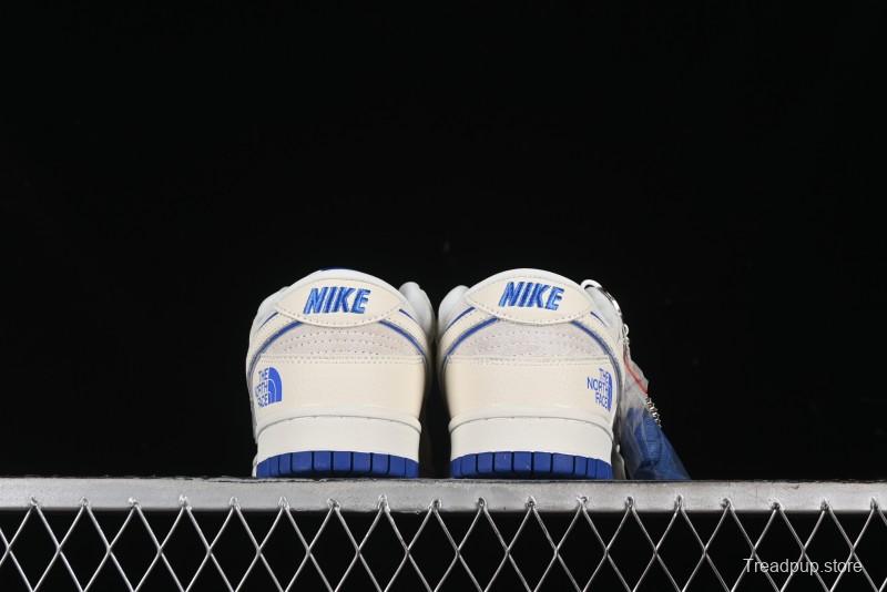 Nike SB Dunk Low The North Face Collaboration Anniversary Edition Custom Low-Top Casual Skate Shoes - KK1333-007