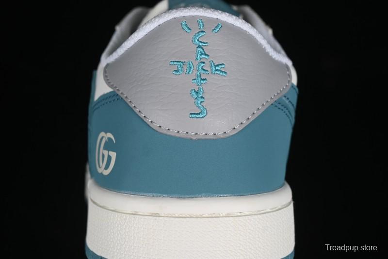 Nike Travis Scott x Fragment Design x Air Jordan 1 Low OG SP AJ1 Retro Sneakers - LJ5188-022