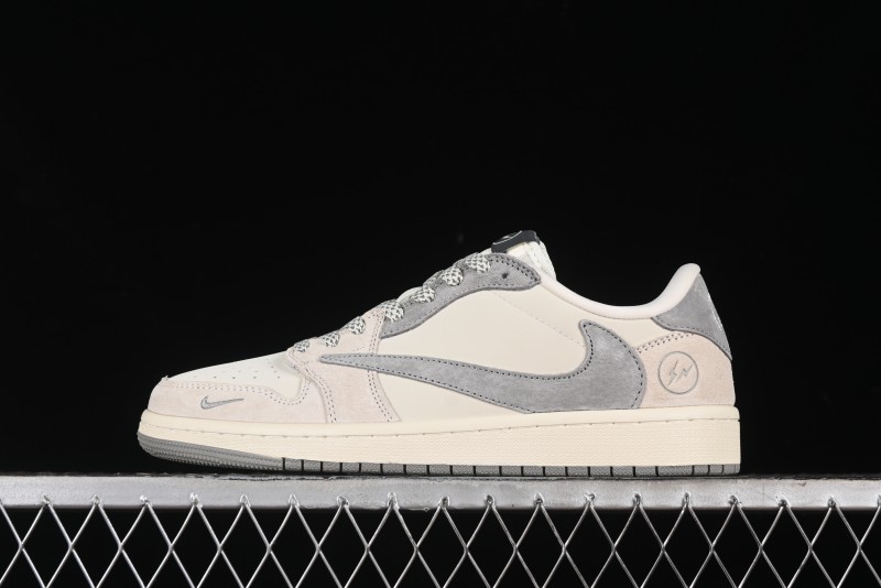 Nike Travis Scott x Fragment Design x Air Jordan 1 Low OG SP Sneakers - JH6088-612