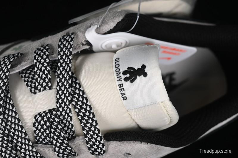 Nike Air Force 1 '07 Low Violent Bear Collaboration - Grey Black Print Low-Top Casual Sneakers - SJ9188-002