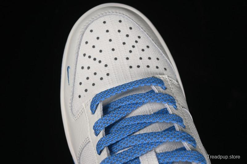 Nike SB Dunk Low Stussy Series - Woven Colorful White Swoosh Anniversary Custom Low-Top Casual Skate Shoes - KK1888-014