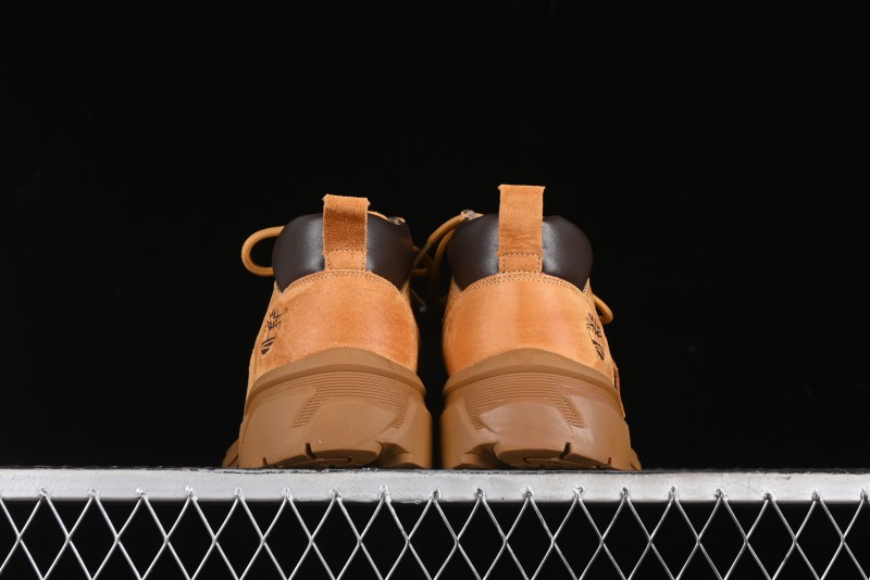 Timberland Outdoor Mid-Top Casual Martin Boots with Premium Italian Suede Leather - TB10059YELLOW