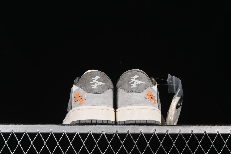 Nike Travis Scott x Fragment Design x Air Jordan 1 Low OG SP AJ1 Low-top Casual Sneakers - DM6688-610