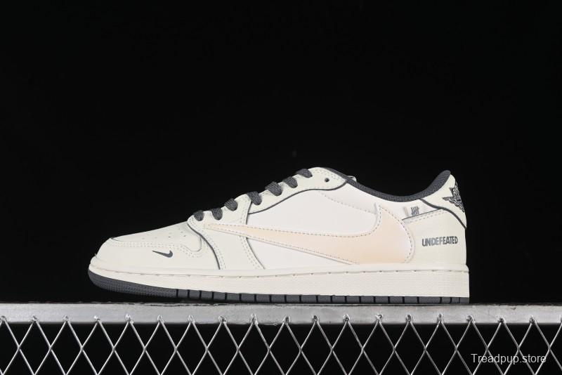 Nike Travis Scott x Fragment Design x Air Jordan 1 Low OG SP AJ1 Casual Sneakers - DM7866-018