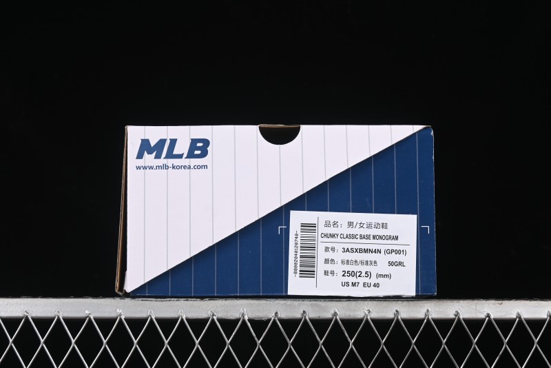 MLB Chunky Classic Base New York Yankees Lightweight Platform Casual Sneakers - 3ASXBMN4N50GRL