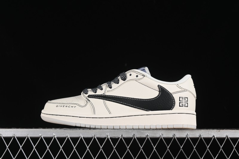 Nike Travis Scott x Fragment Design x Air Jordan 1 Low OG SP AJ1 Low Top Casual Sneakers - XY2688-111