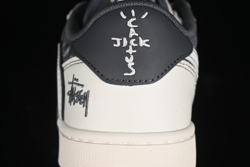 Nike Air Jordan 1 Low OG SP Travis Scott x Fragment Design Collaboration Sneakers - SJ2068-123