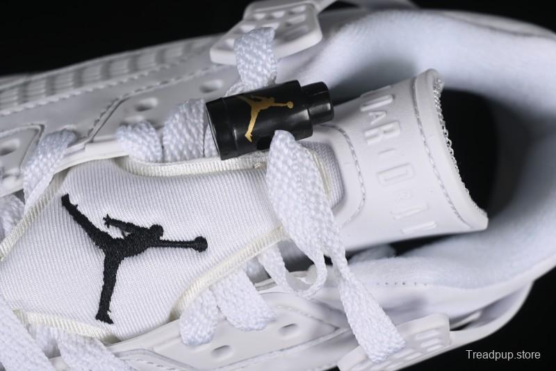 Nike Jordan Spizike Low Casual Shoes with Cracked Leather Design - HJ9019-100