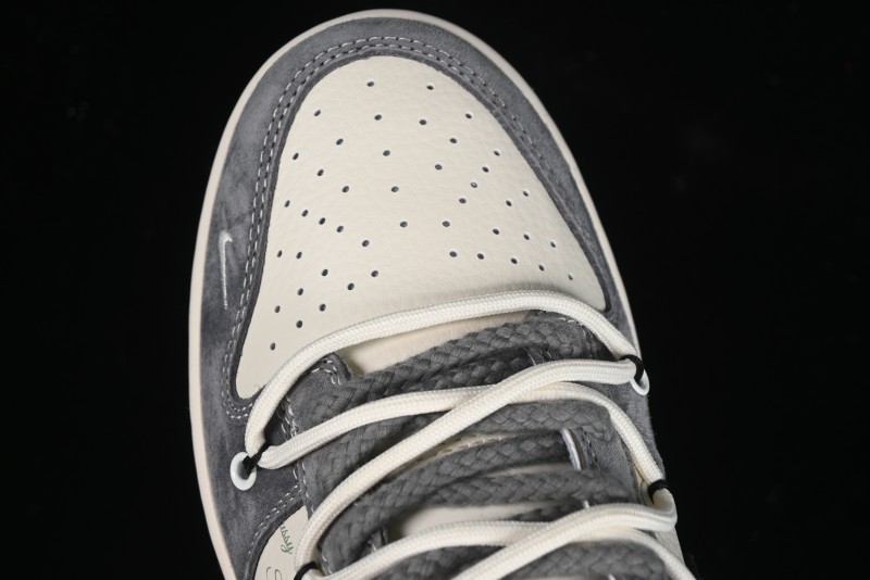 Nike SB Dunk Low Stussy Anniversary Edition Customized Low-Top Casual Sneakers - SJ2068-305