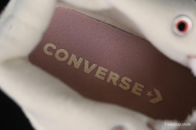 Converse Zoo Happy Pets Series High-Top Casual Sneakers with Plush Lining for Autumn Winter - A12769C