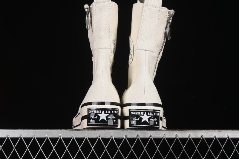 Converse Chuck 70 Plus X-High Deconstructed Platform Sneakers - A08261C