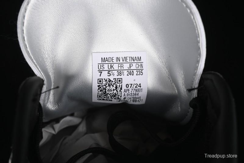 Adidas Samba Atmos IH3364 Patent Leather Black Silver Casual Sneakers