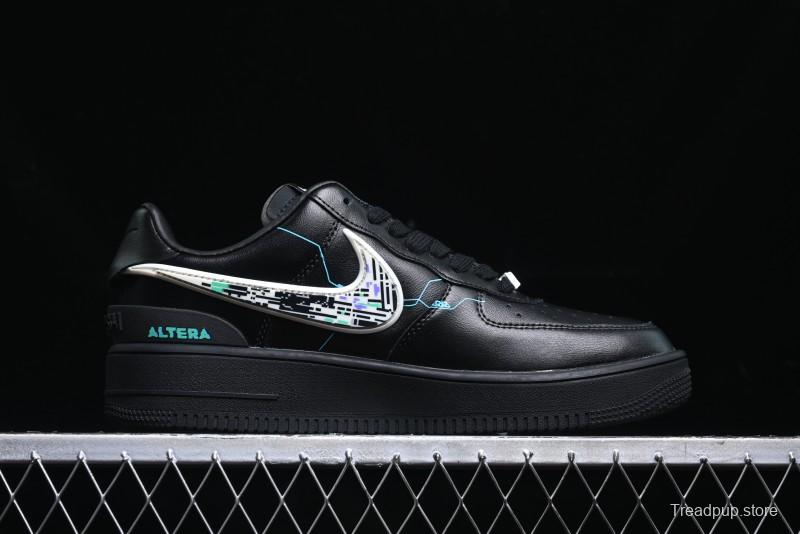 Nike Air Force 1 '07 Low Punk Future Cyberpunk Style Casual Sneakers - DV3464-011