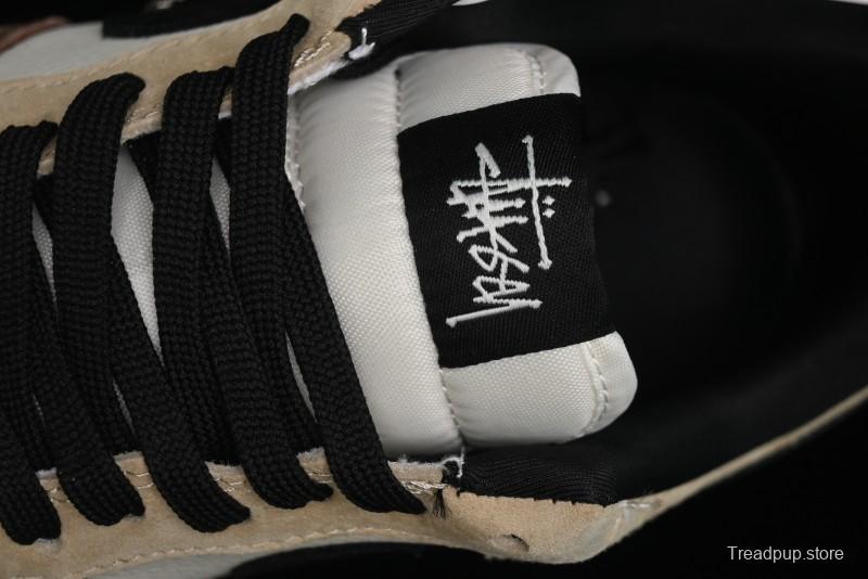 Nike Air Force 1 '07 Low The North Face x Stussy Collaboration - Black Brown Coffee Casual Sneakers - KK1988-018