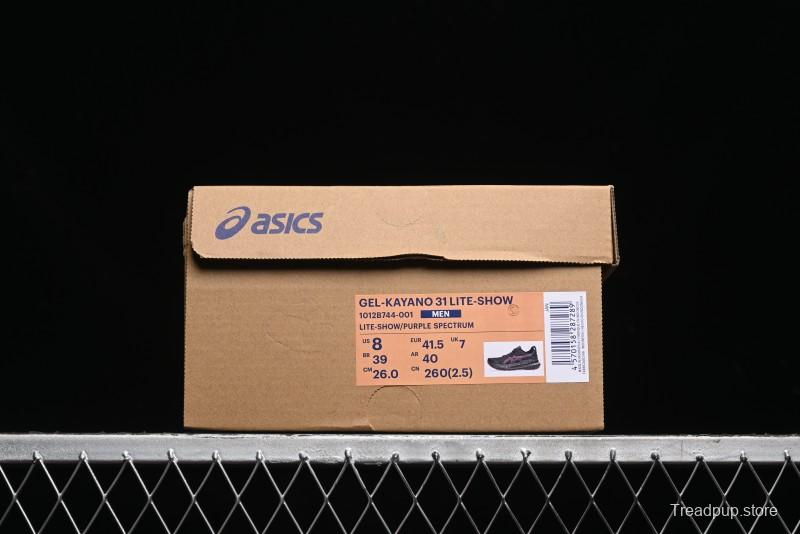 Asics Gel-Kayano 31 Running Shoes with GEL Cushioning and FLYTEFOAM BLAST Technology - 1012B744-001