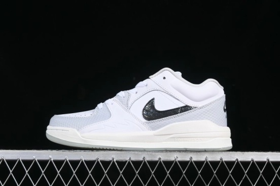 Nike Air Jordan Stadium 90 AJ Casual Sneakers with Midfoot Mesh Panel - HV4092-100