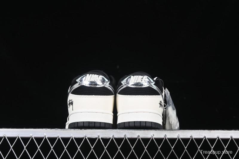 Nike SB Dunk Low Stussy Anniversary Edition Customized Low-Top Casual Skate Shoes - KK1333-015