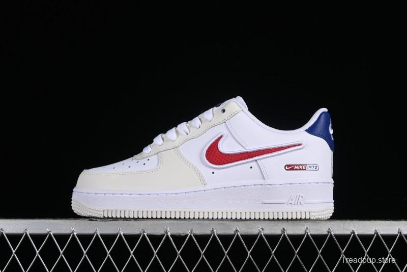 Nike Air Force 1 '07 Low Casual Sneakers with Full-Length Air Cushion - FZ3190-400