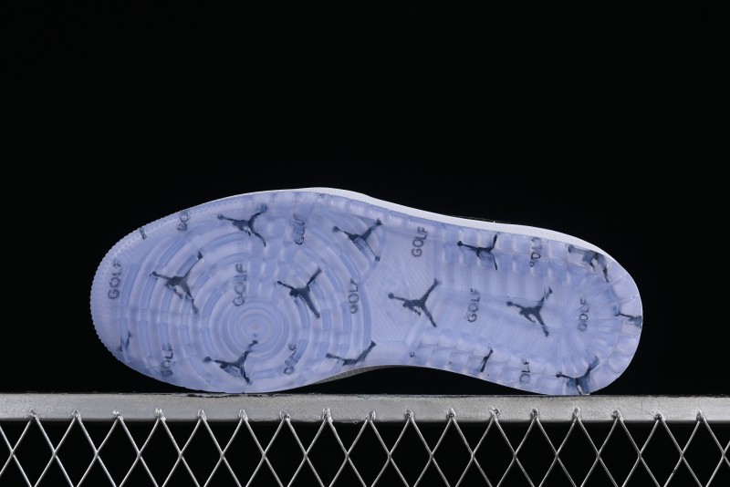 Nike Air Jordan 1 Low Golf AJ1 Retro Golf Shoes with Laser Patent Leather and Double Hook Design - FZ4159-100