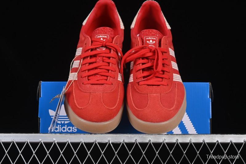 Adidas Originals Gazelle Indoor JI2756 Three Stripes Retro Casual Slip-Resistant Low-Top Sneakers - JI2756