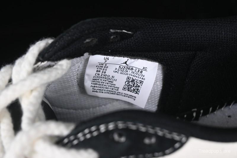 Nike Travis Scott x Fragment Design x Air Jordan 1 Low OG SP AJ1 Collaboration Sneakers - SJ2086-138