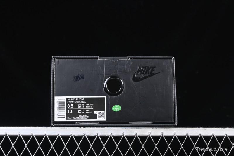 Nike Air Max 95 Retro Running Shoes with Air Cushion - CU8406-100