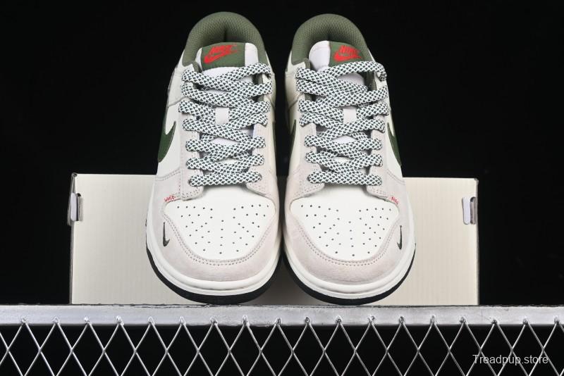 Nike SB Dunk Low UN Collaboration Year of the Snake Limited Edition Green Snake Swoosh Anniversary Custom Low-Top Casual Sneakers - DJ2024-070