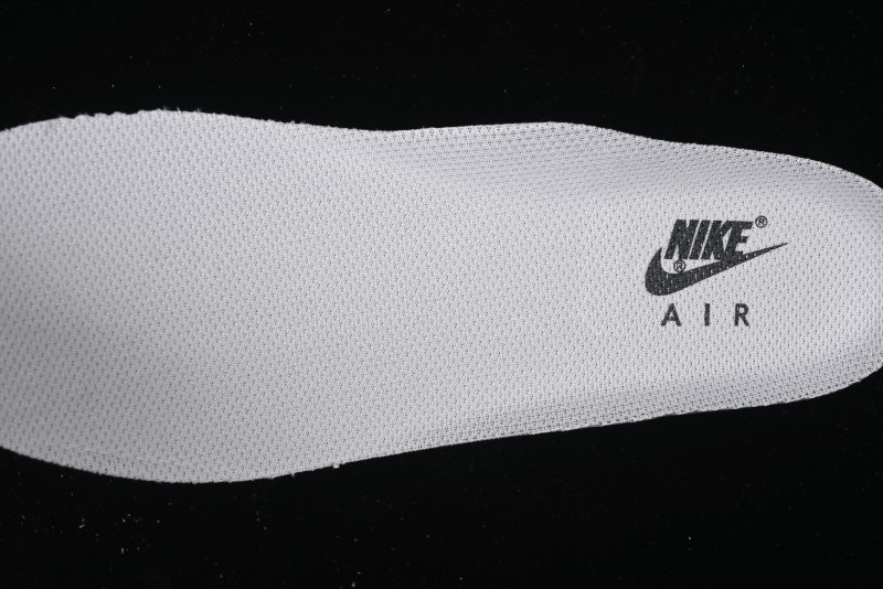 Nike Air Force 1 '07 Low Supreme Collaboration - Beige Black Double Swoosh Casual Sneakers - DF0188-019